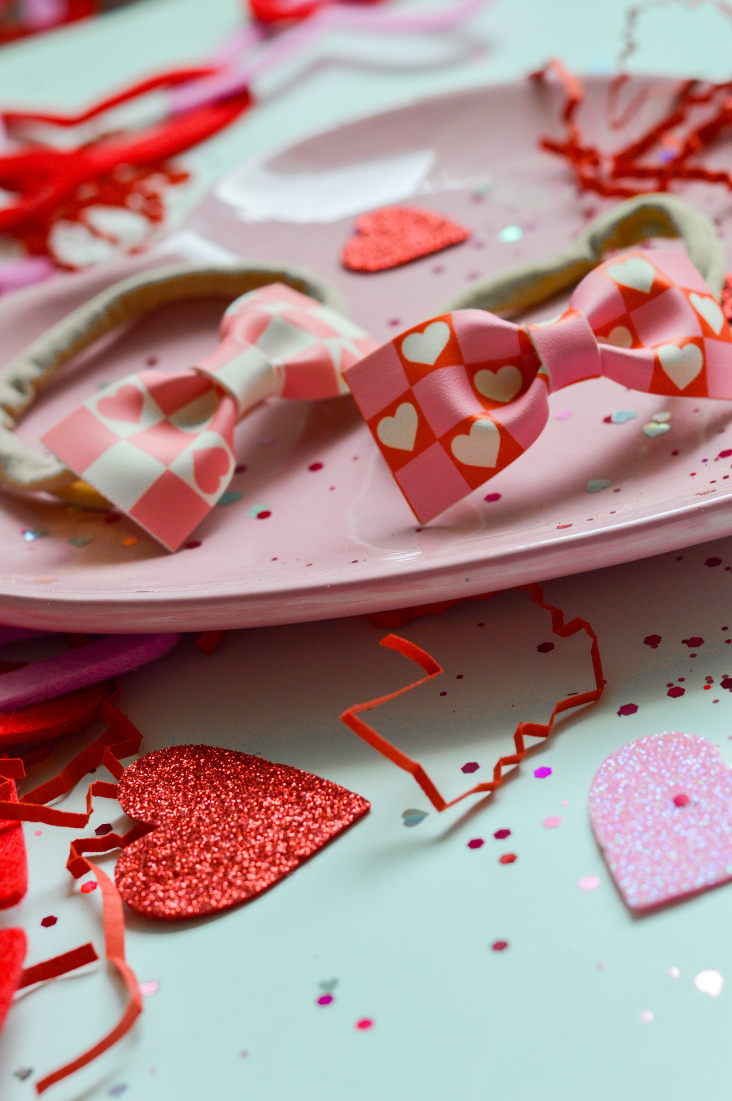 Bow on Nylon Headband (multiple Prints available)