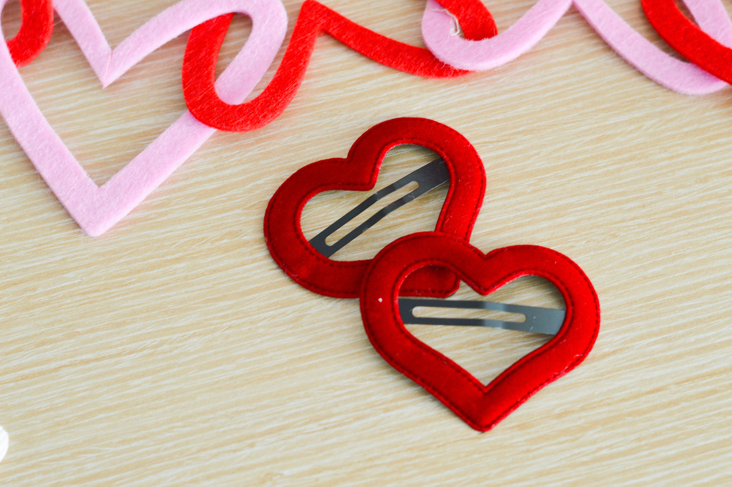 X-Large snap Hearts