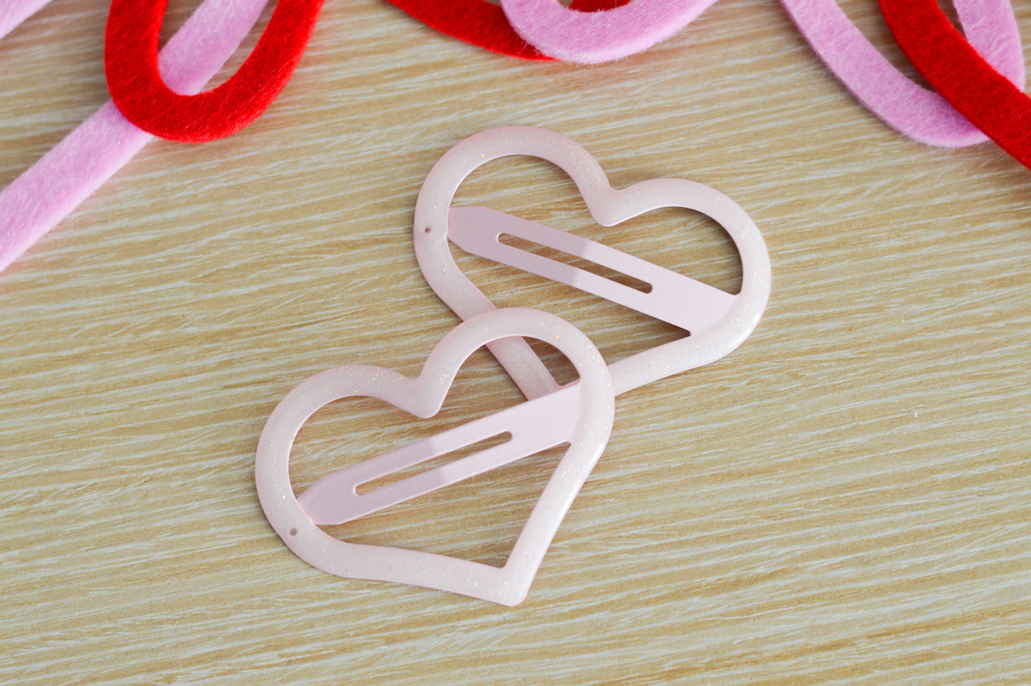 X-Large snap Hearts
