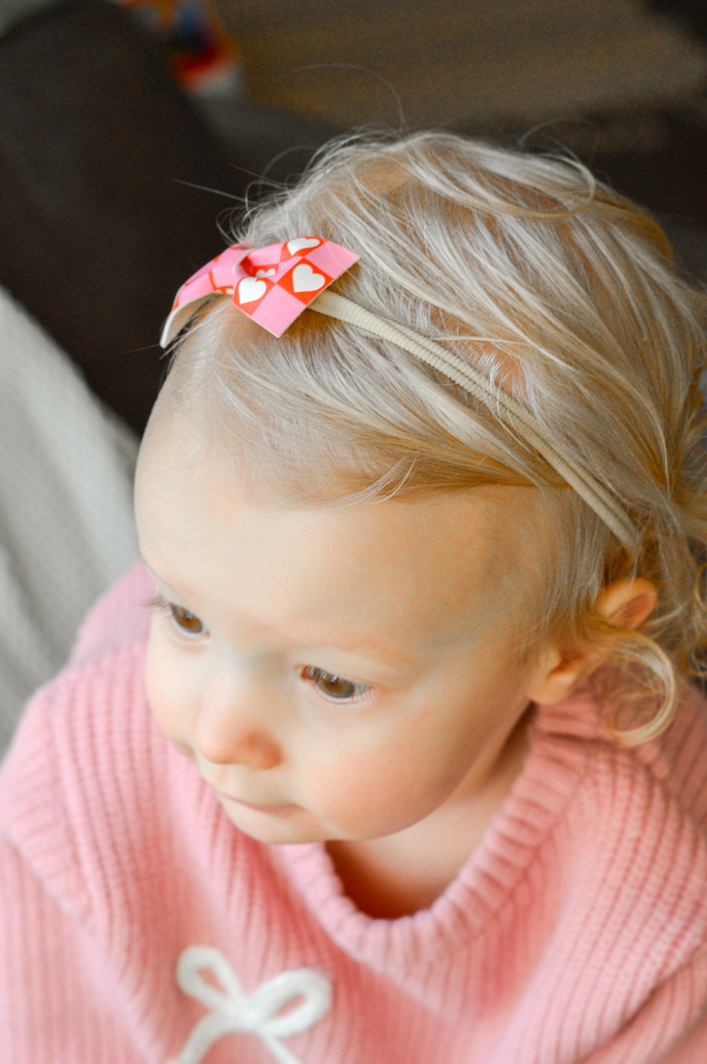 Bow on Nylon Headband (multiple Prints available)