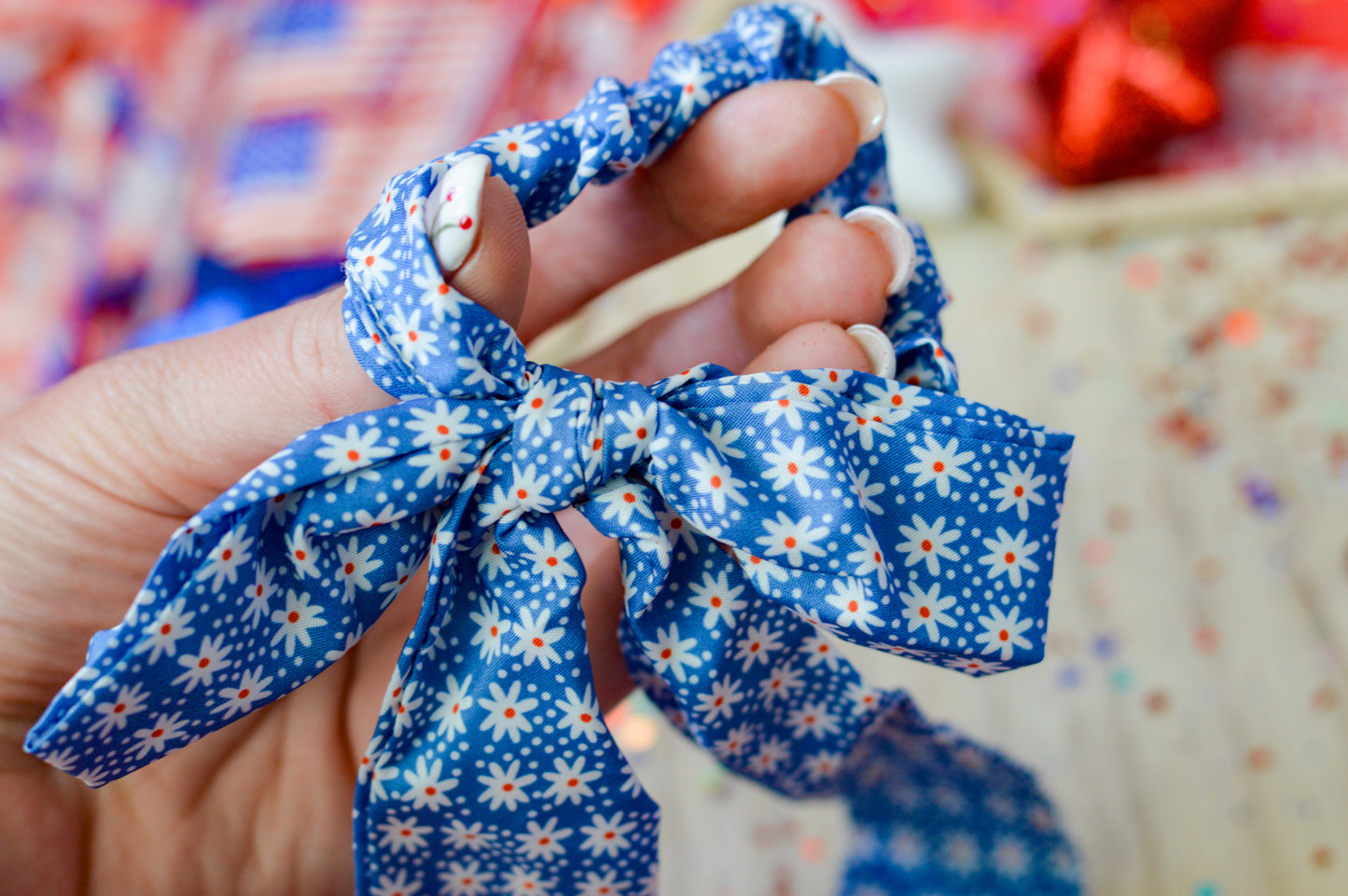 Tie Scrunchy
