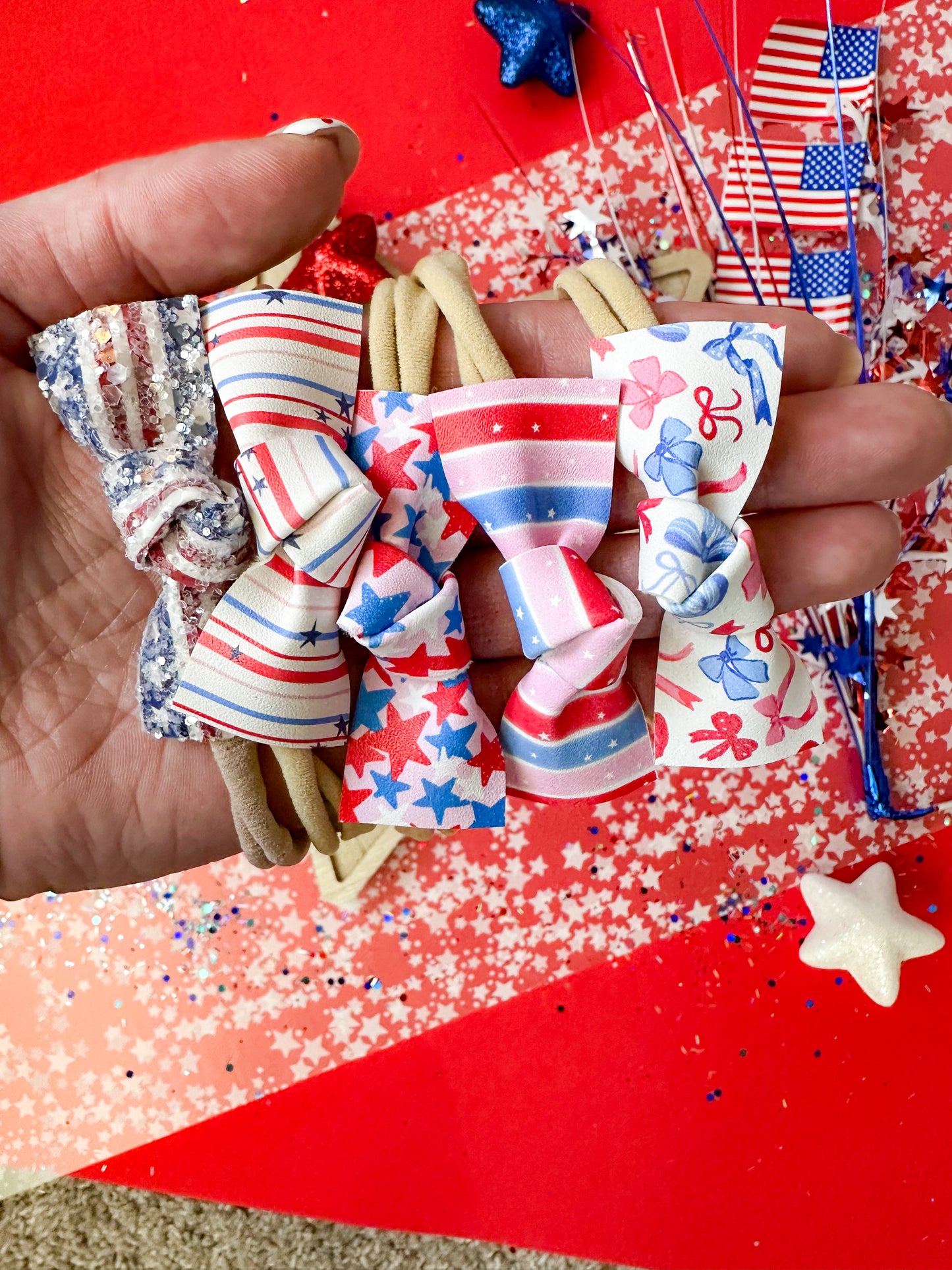USA Knot bow Nylon or Clip